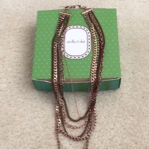 Stella and Dot Ginger layering necklace